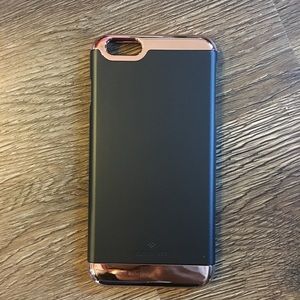 Caseology 6 Plus Black & Rose Gold Phone Case